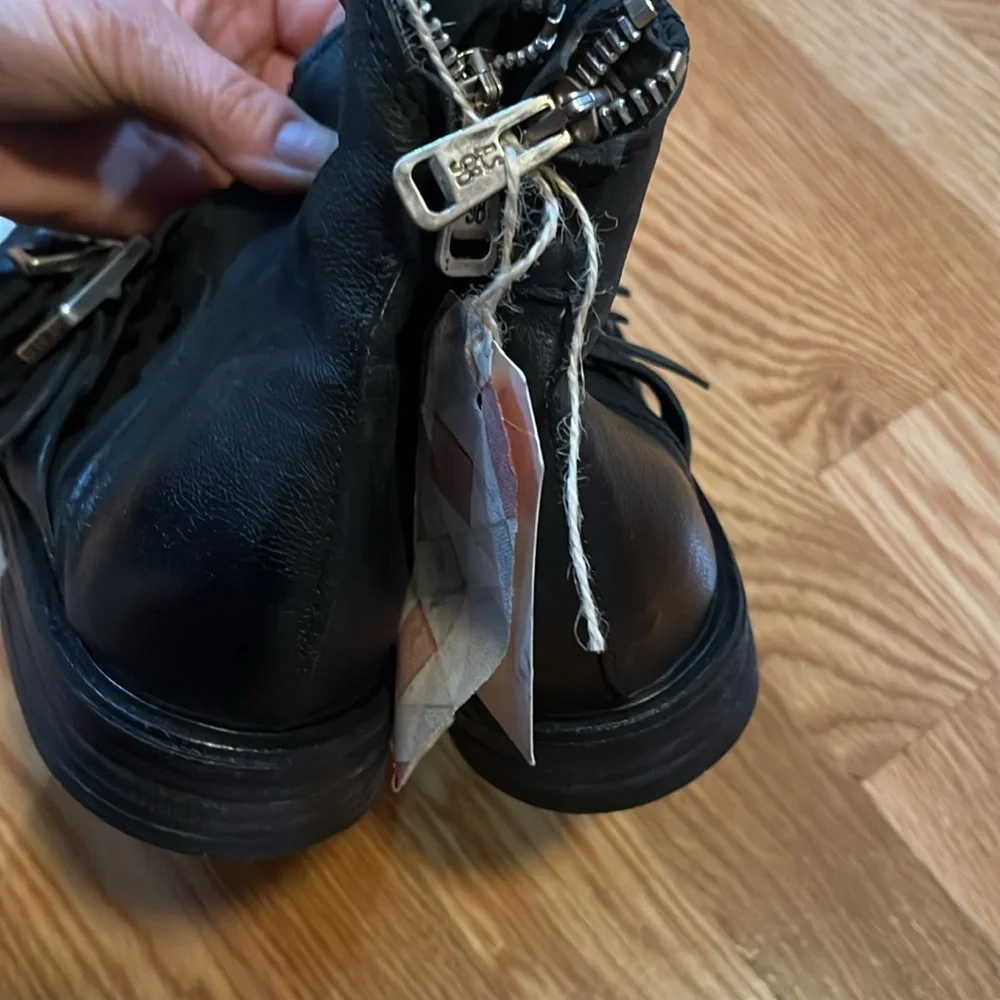 Free People x A.S.98 Vivi Buckle Boots Size 37 EU or 6 US - Picture 12 of 15